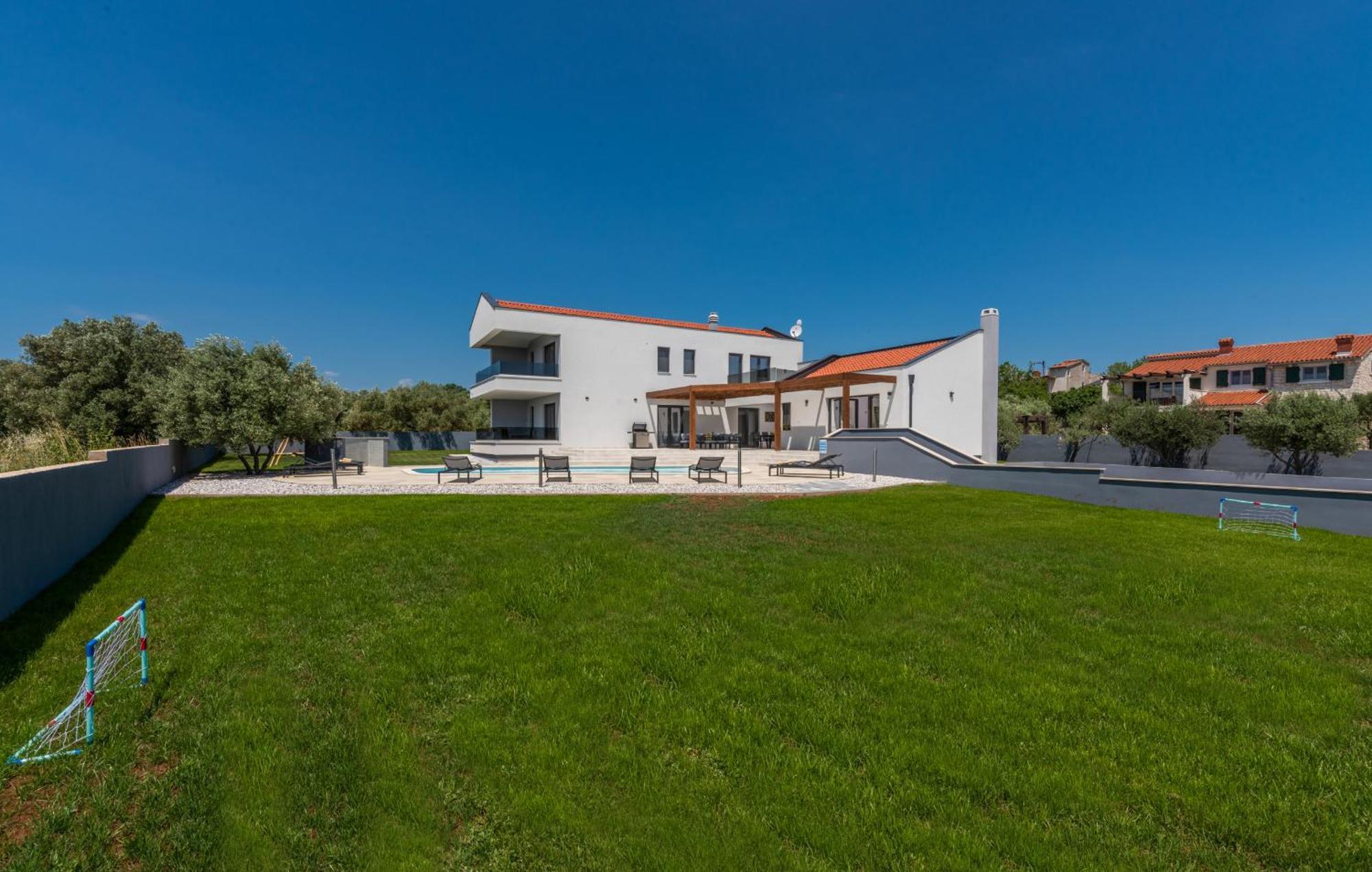 Villa Posidonia Near Pula With Sea View And Surrounded By Olive Trees Krnica Exterior foto
