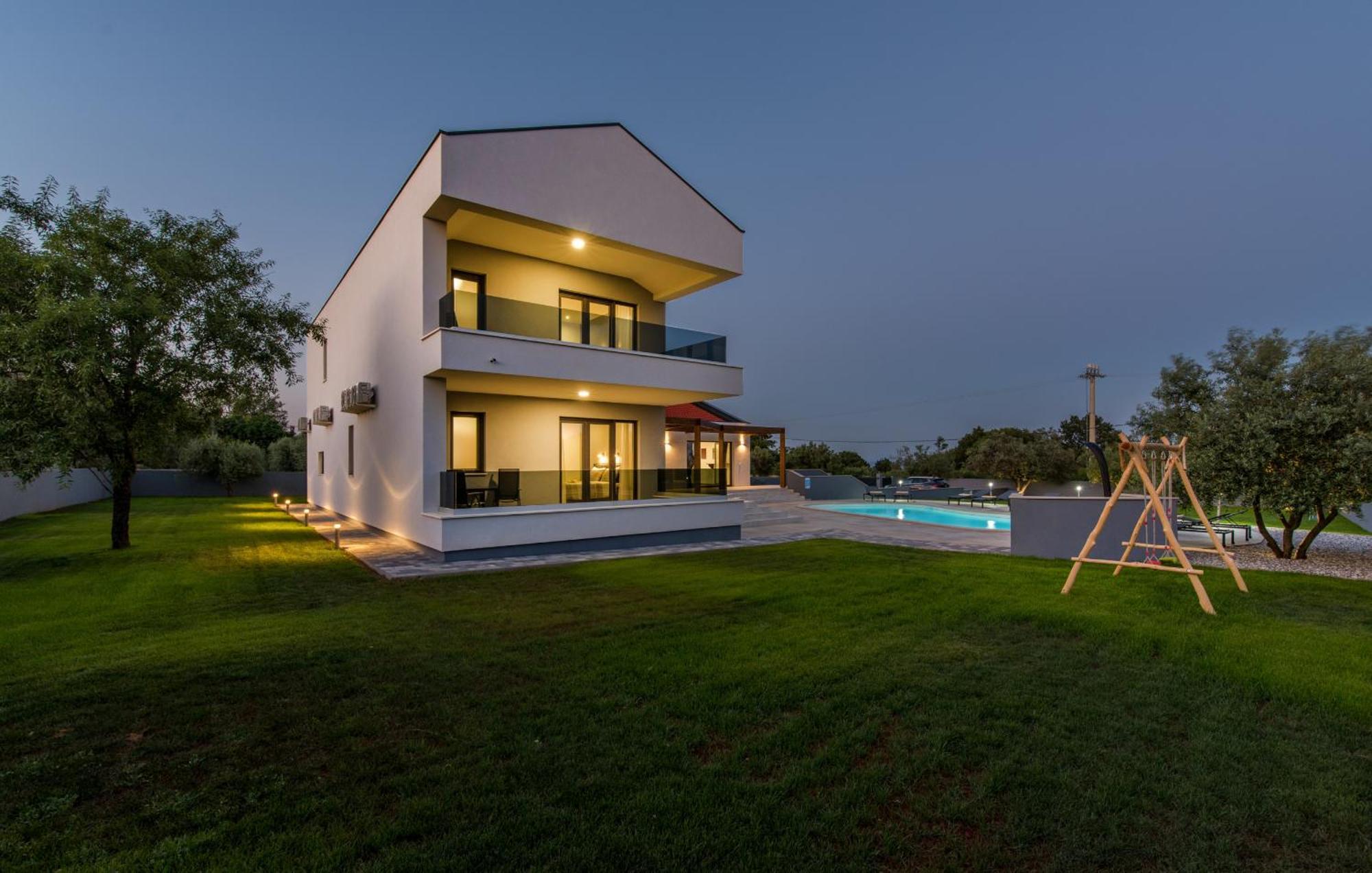 Villa Posidonia Near Pula With Sea View And Surrounded By Olive Trees Krnica Exterior foto