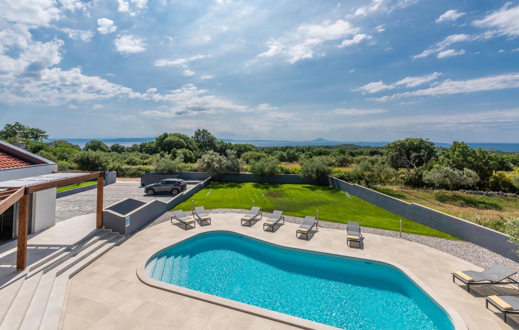 Villa Posidonia Near Pula With Sea View And Surrounded By Olive Trees Krnica Exterior foto