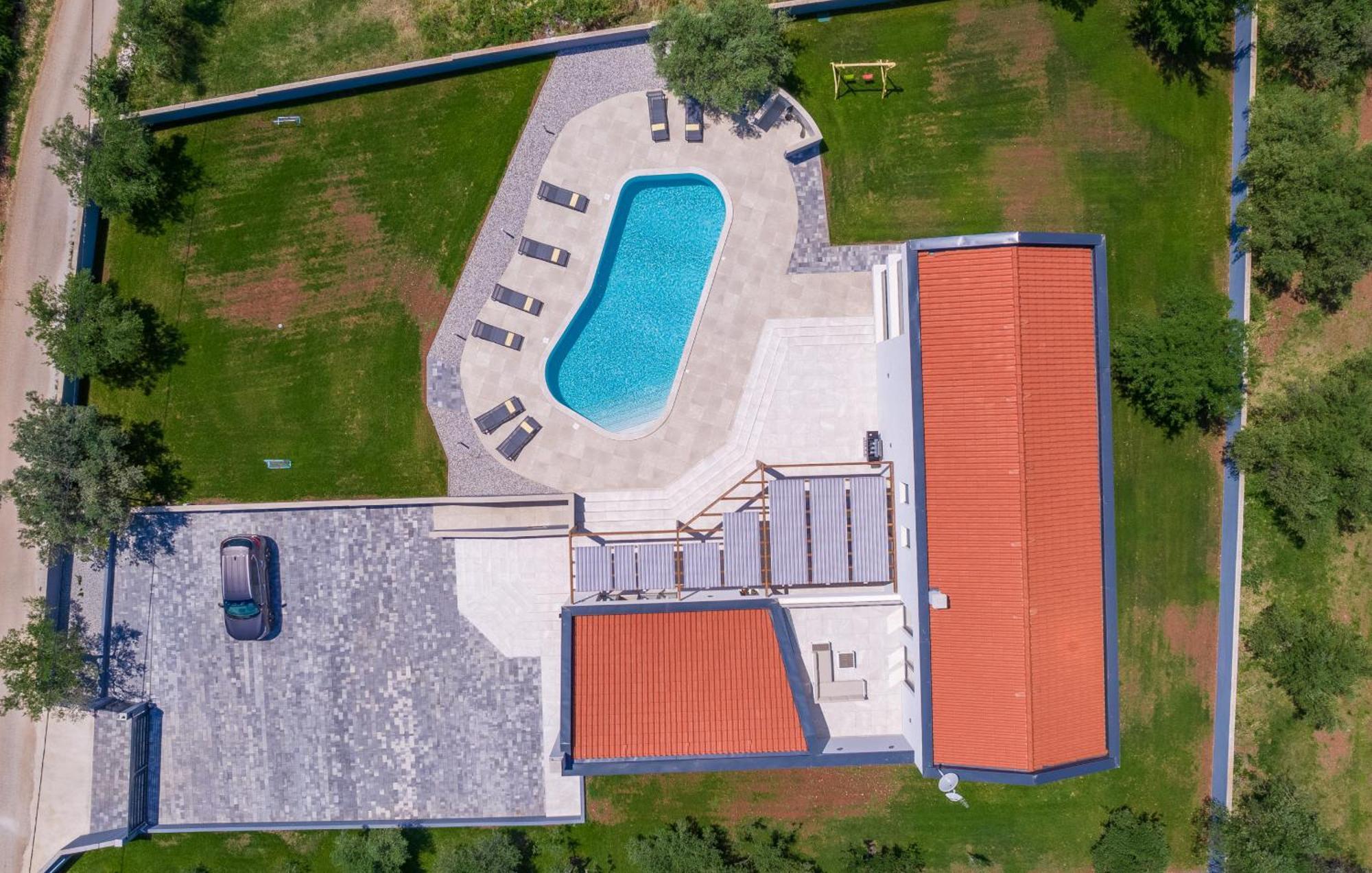Villa Posidonia Near Pula With Sea View And Surrounded By Olive Trees Krnica Exterior foto
