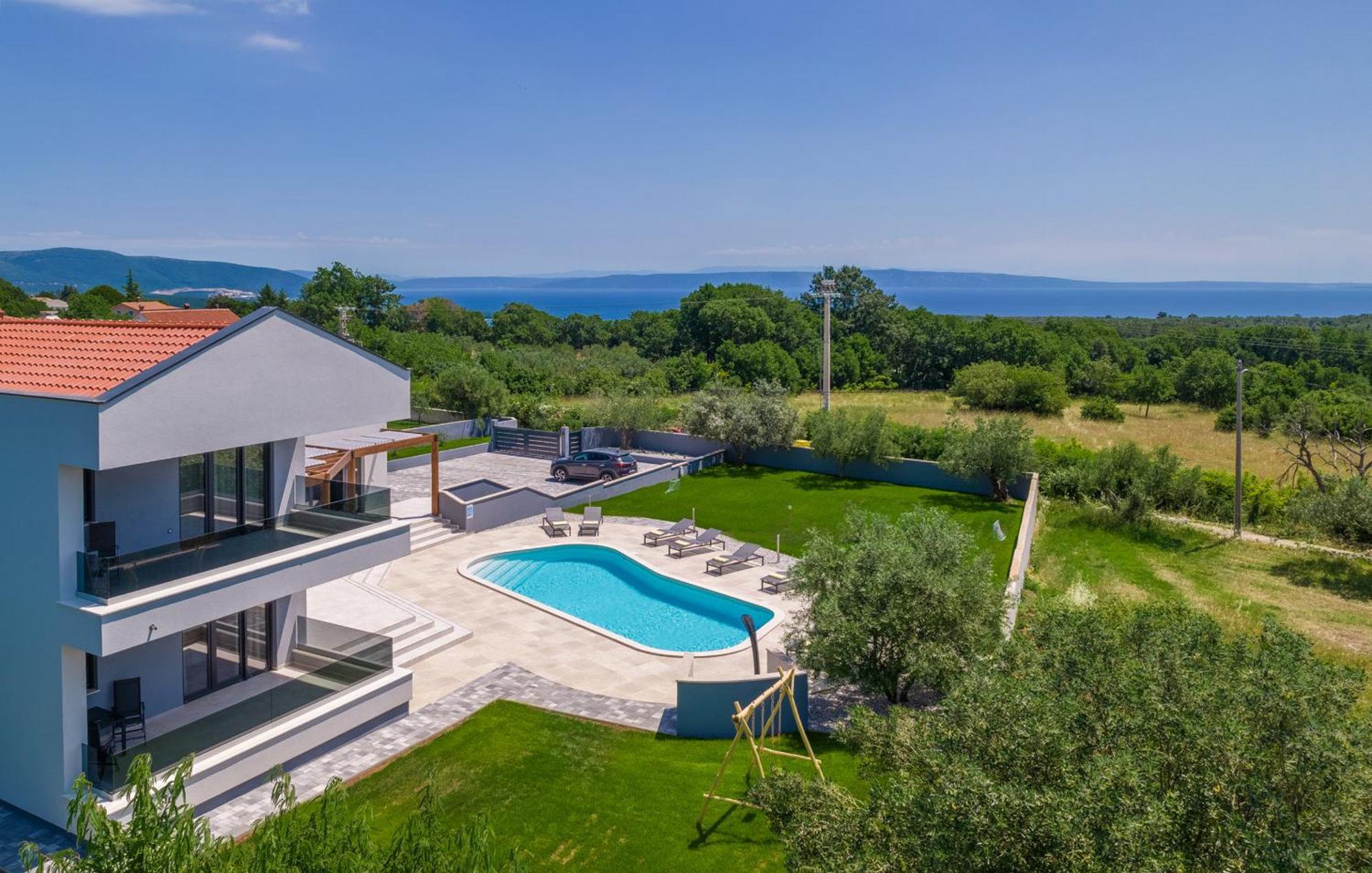Villa Posidonia Near Pula With Sea View And Surrounded By Olive Trees Krnica Exterior foto
